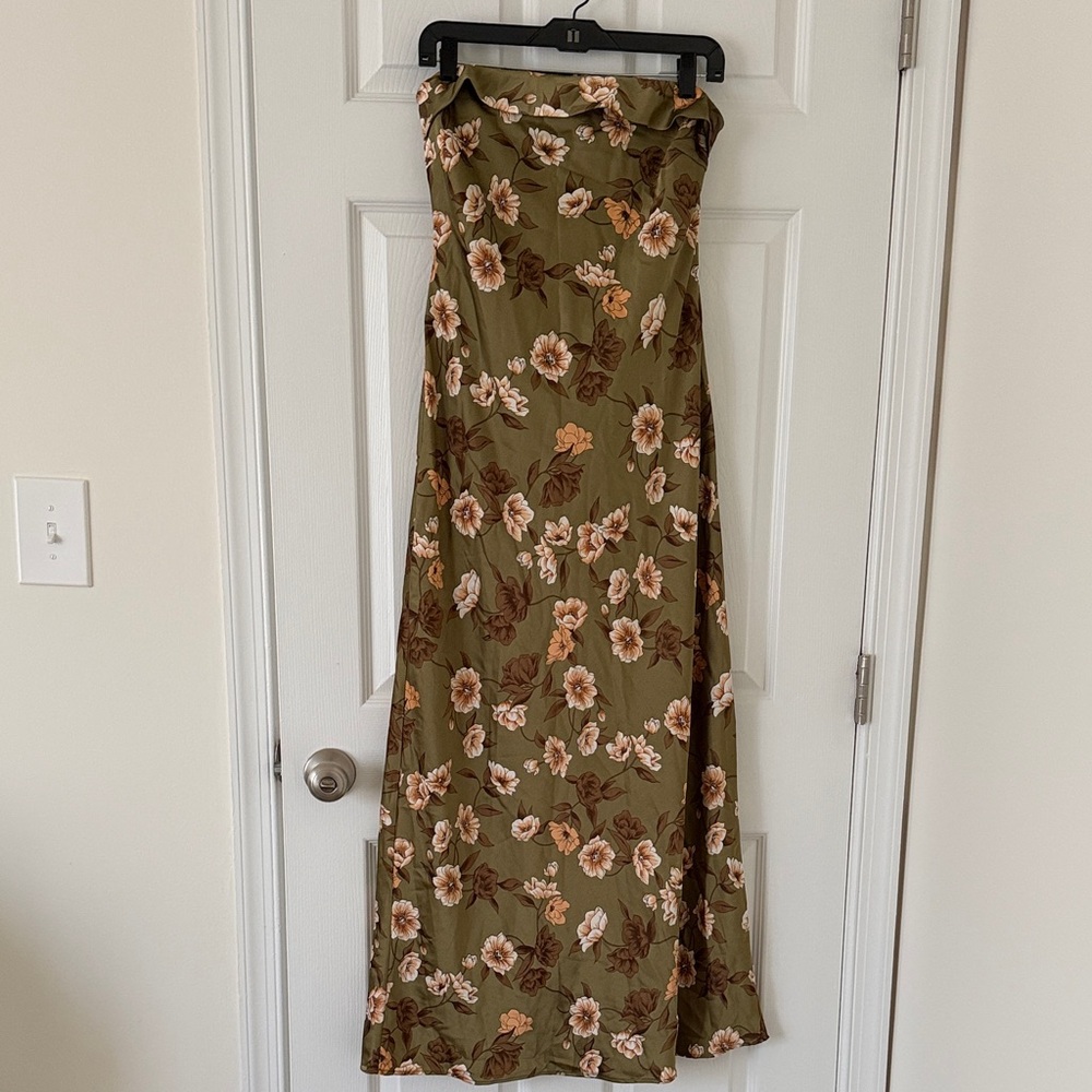 Sincerely Jules Strapless Maxi Dress
